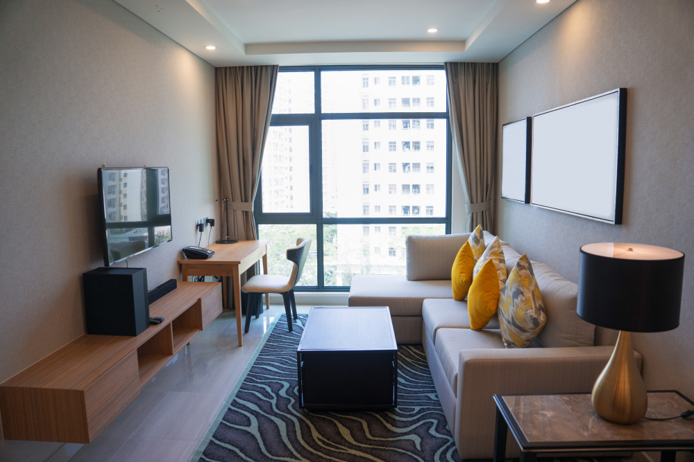 Living Room of 3 BHK Premium Flats in Patiala