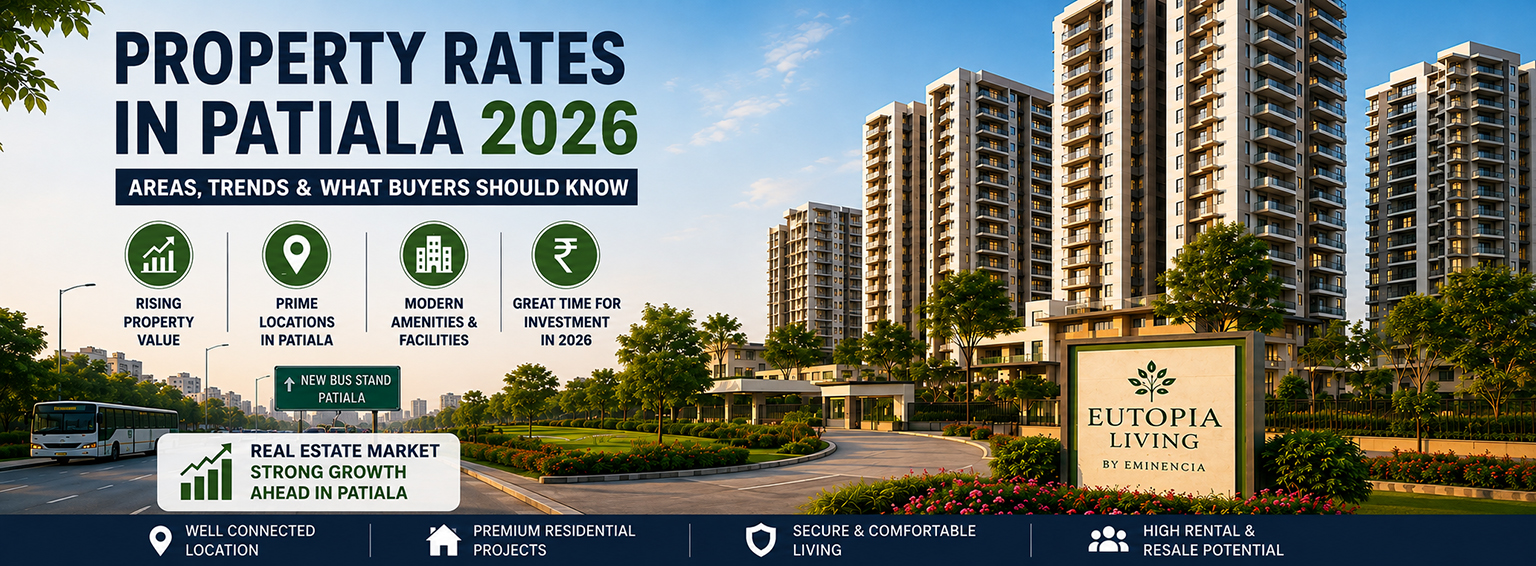 Property rates in Patiala 2026 and modern premium flats near New Bus Stand