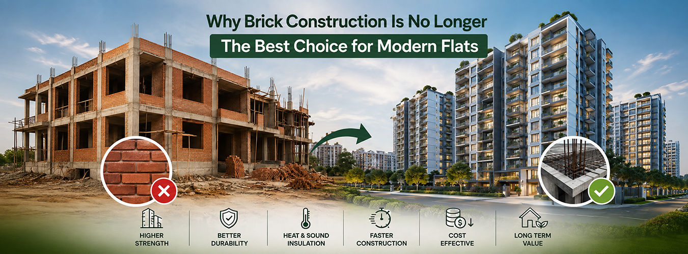 Brick construction vs RCC Mivan construction for modern flats