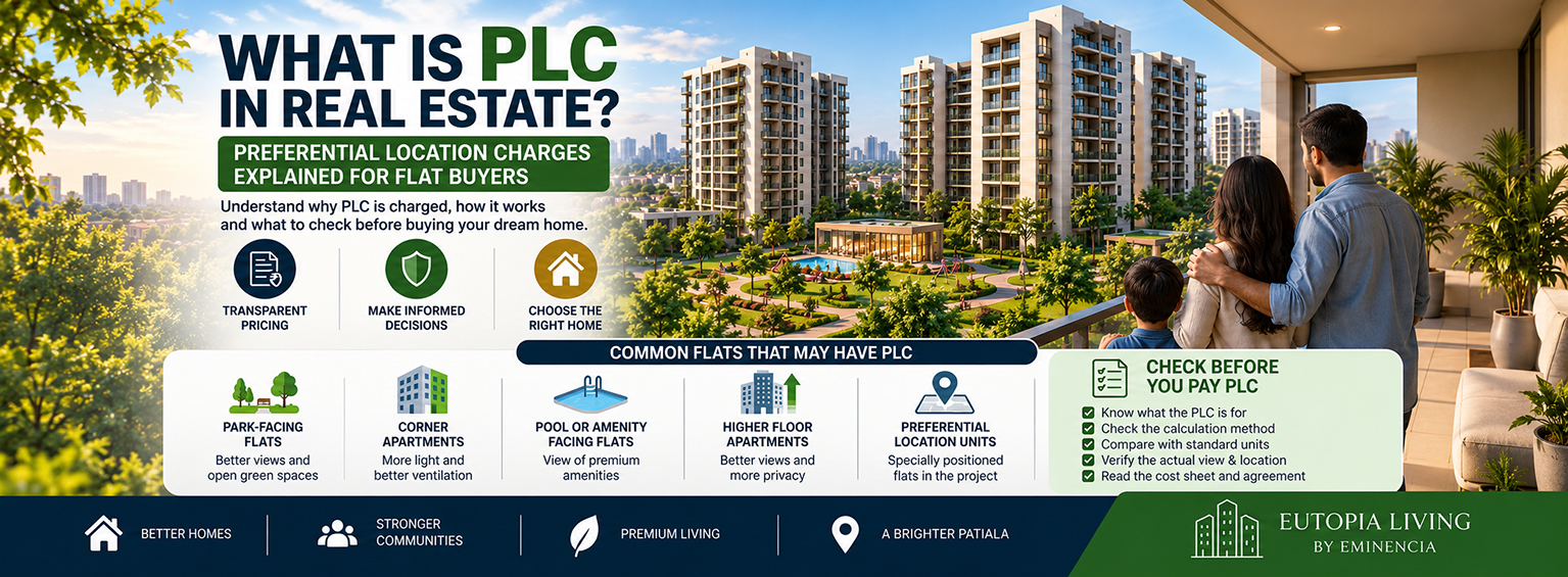 Preferential Location Charges explained for flat buyers